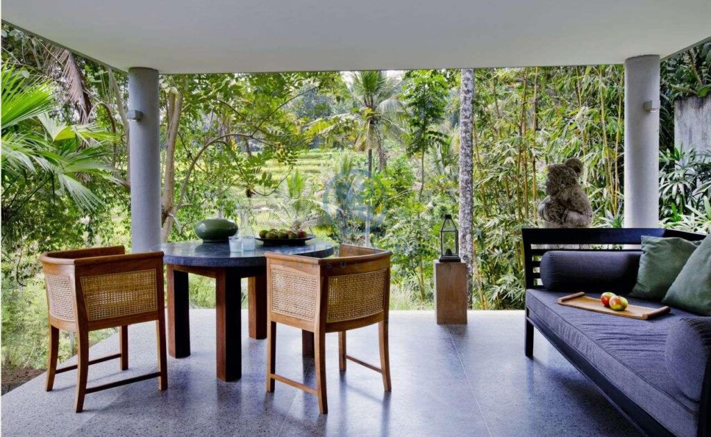 2 bedrooms villa estate river view ubud for sale rent 15