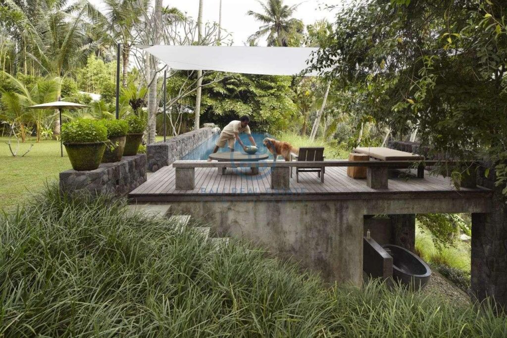 2 bedrooms villa estate river view ubud for sale rent 24