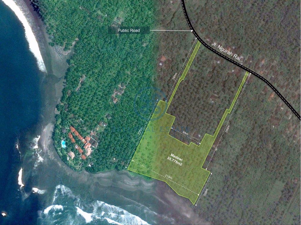 ha land in medewi for sale