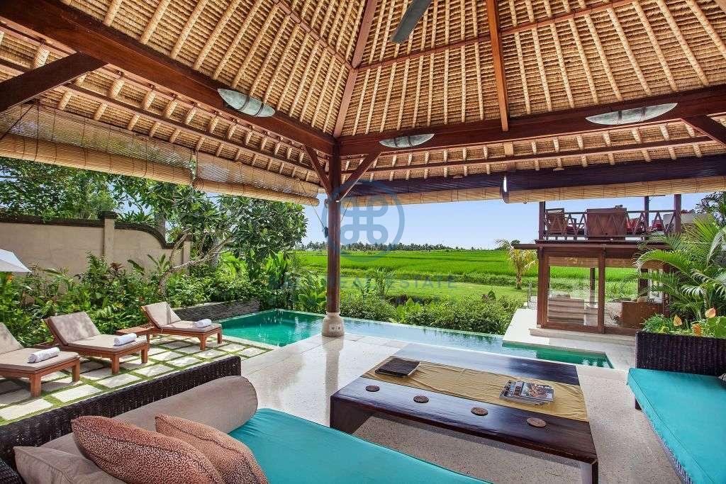 Villas bedroom boutique hotel in canggu for sale