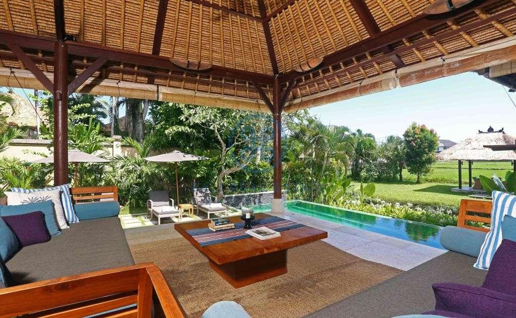 Villas bedroom boutique hotel in canggu for sale