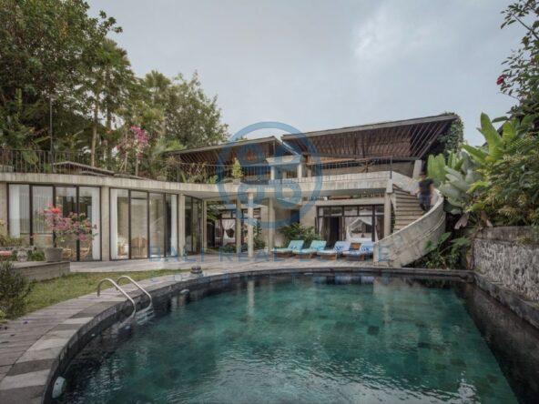 bedrooms designer villa with ricefield view ubud for sale rent