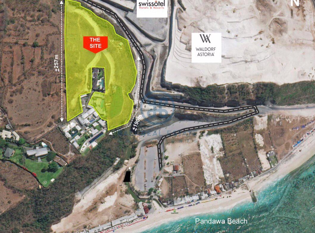 development land pandawa cliff site for sale