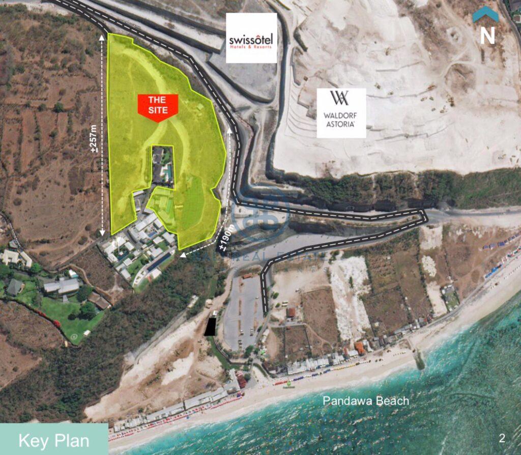 development land pandawa cliff site for sale