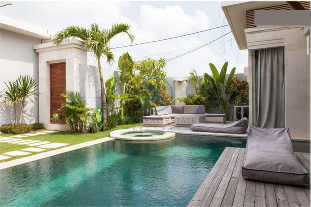 bedrooms villa garden view seminyak for sale rent