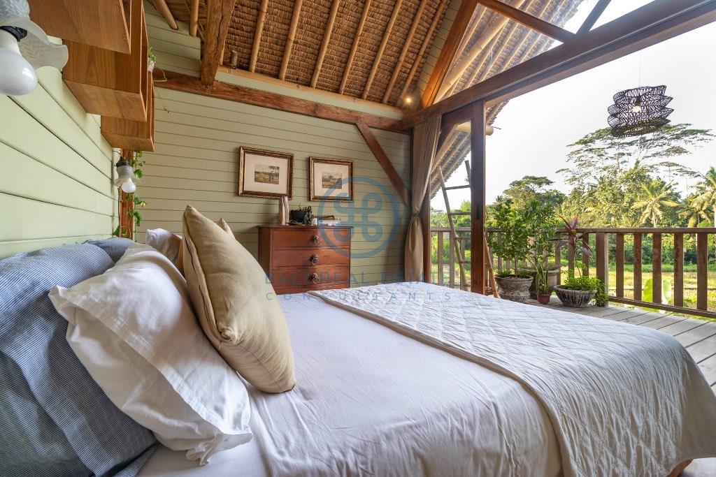 bedroom sustainable eco villa in ubud for sale