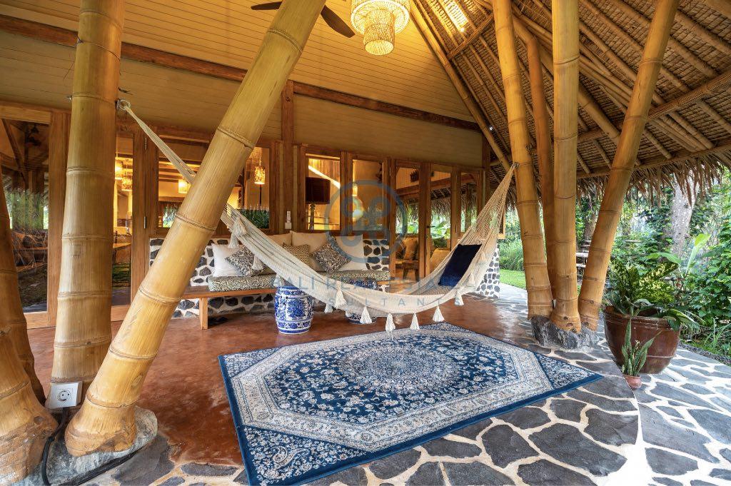 bedroom sustainable eco villa in ubud for sale