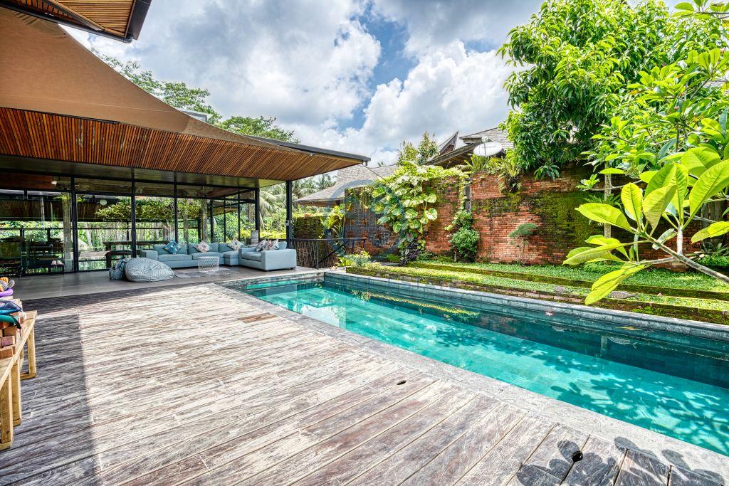 bedroom villa river view ubud for sale rent