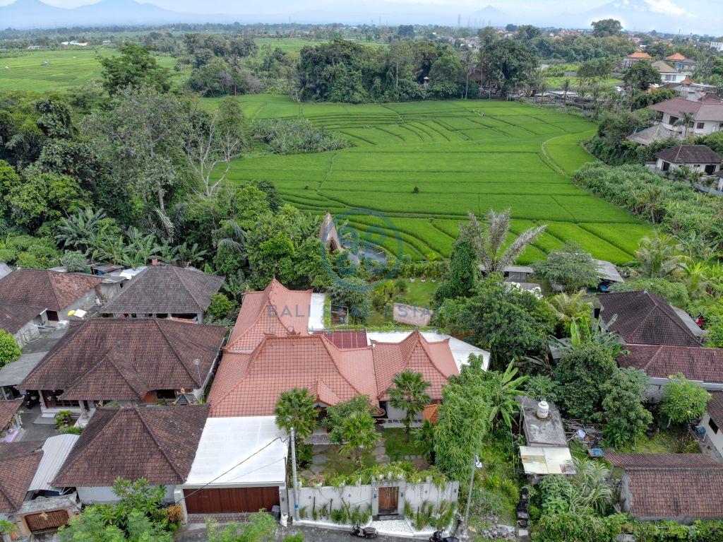 bedroom villa rice field view canggu tumbak bayuh for sale rent