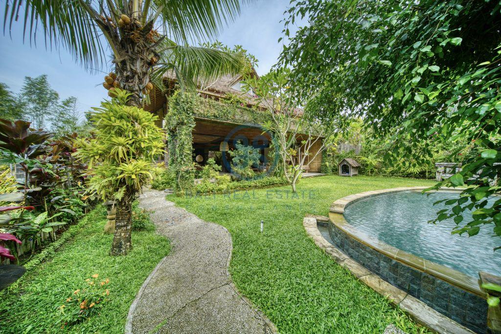 bedroom villa garden view nyuh kuning ubud for sale rent