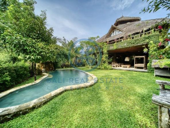 bedroom villa garden view nyuh kuning ubud for sale rent