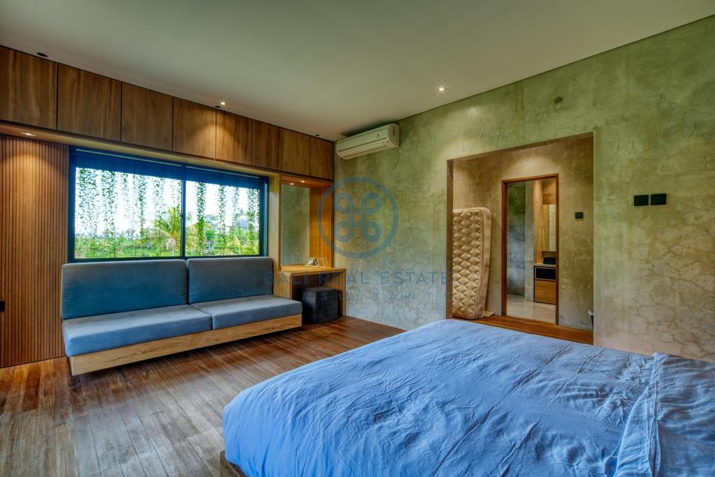 bedroom villa river front jungle view ubud bali for sale rent