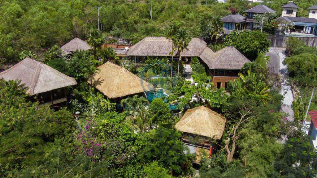 bedroom luxurious ocean view villa in Jimbaran Uluwatu for sale