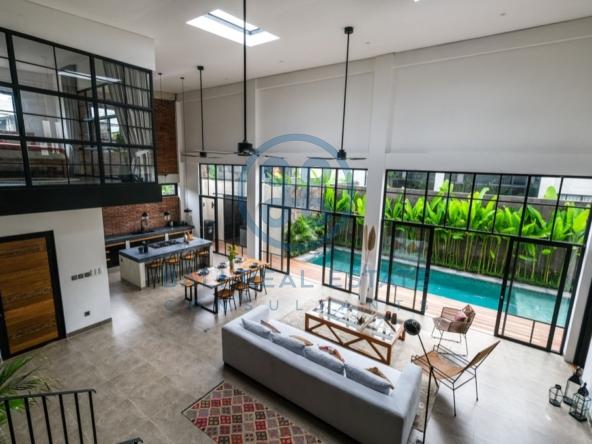 bedroom urban loft villa in canggu berawa for sale