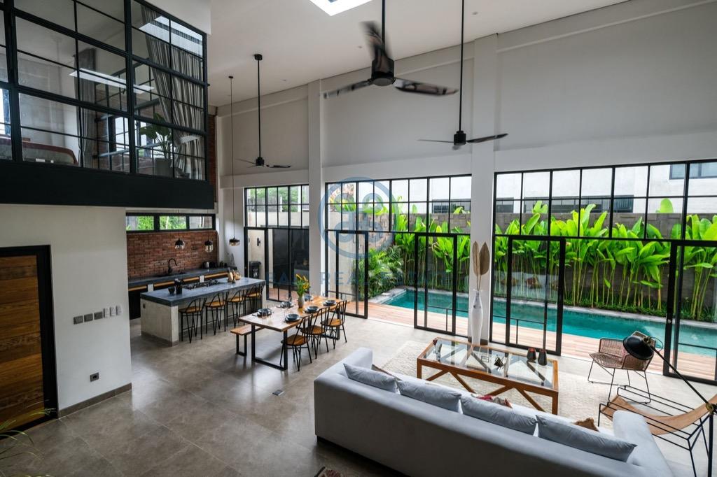 bedroom urban loft villa in canggu berawa for sale