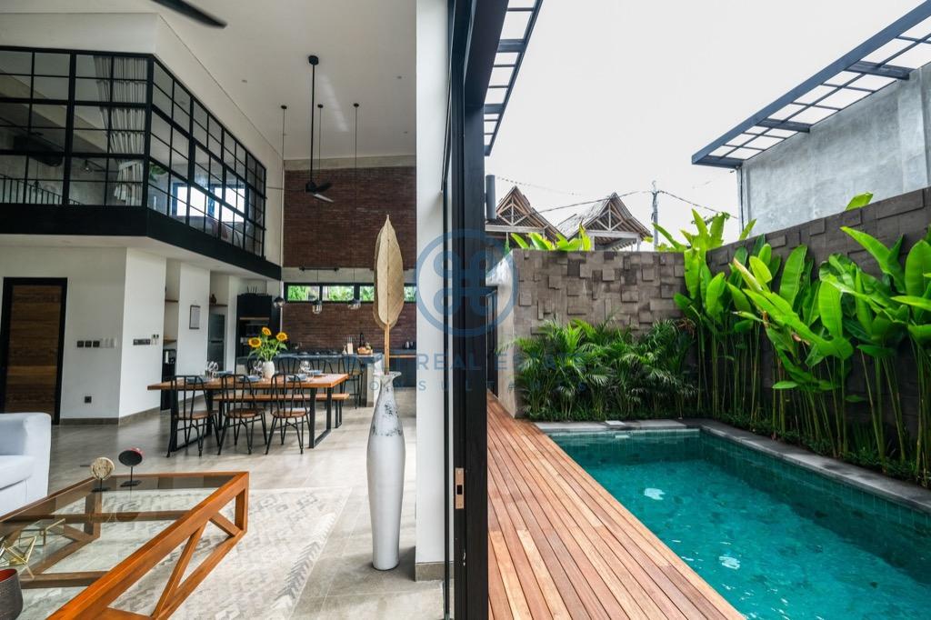 bedroom urban loft villa in canggu berawa for sale