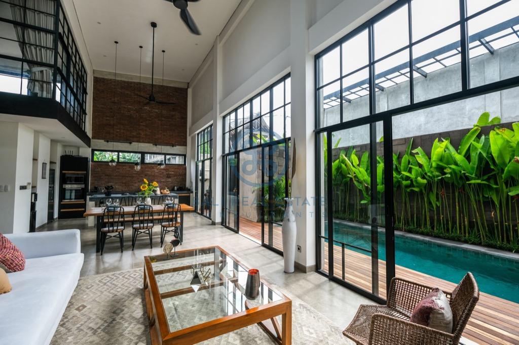 bedroom urban loft villa in canggu berawa for sale