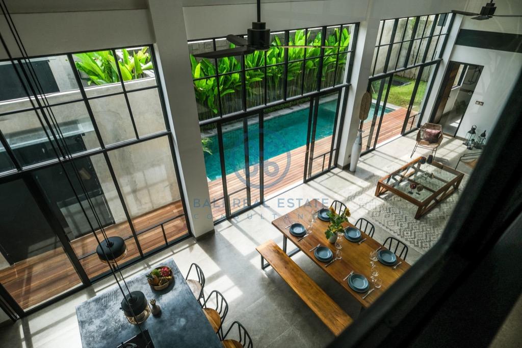 bedroom urban loft villa in canggu berawa for sale