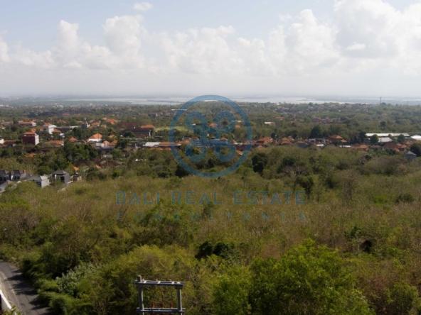 are ocean view land nusa dua hills for sale