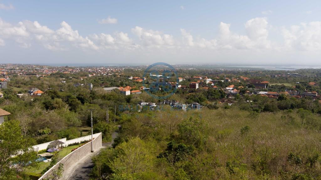 are ocean view land nusa dua hills for sale